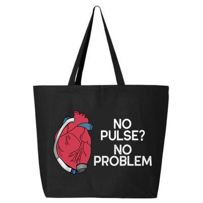 No Pulse No Problem Heartmate Lvad Heart Cvicu 25L Jumbo Tote