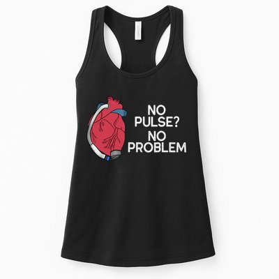No Pulse No Problem Heartmate Lvad Heart Cvicu Womens Tank Top