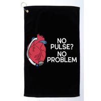 No Pulse No Problem Heartmate Lvad Heart Cvicu Golf Towel