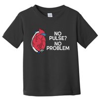 No Pulse No Problem Heartmate Lvad Heart Cvicu Toddler T-Shirt