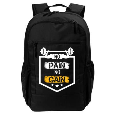 No Pain No Gain Gym Workout Fitness Training Cool Gift Backpack