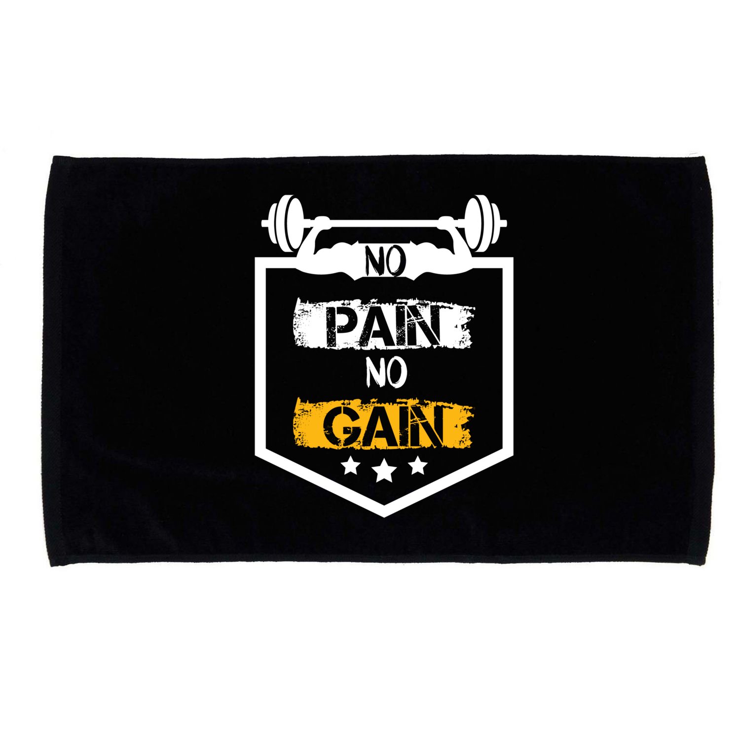 No Pain No Gain Gym Workout Fitness Training Cool Gift Microfiber Hand Towel