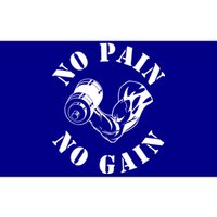 No Pain No Gain Gym Workout Fitness Training Gift Bumper Sticker