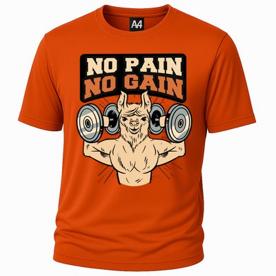 No Pain No Gain Gift Cooling Performance Crew T-Shirt