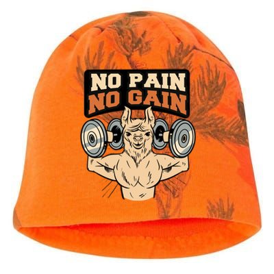 No Pain No Gain Gift Kati - Camo Knit Beanie