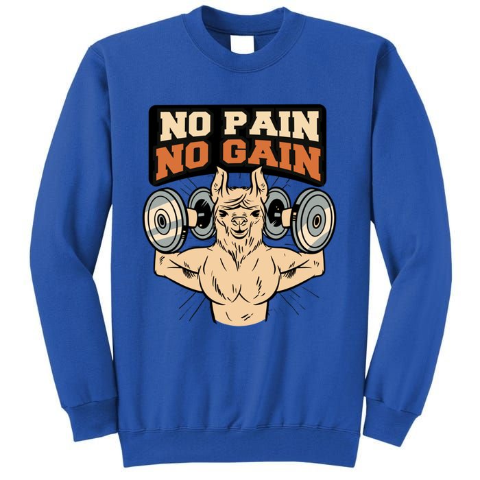 No Pain No Gain Gift Tall Sweatshirt