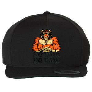 No Pain No Gain Tiger Gym Workout Mma Bodybuilding Fitness Gift Wool Snapback Cap