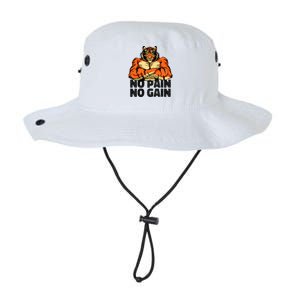 No Pain No Gain Tiger Gym Workout Mma Bodybuilding Fitness Gift Legacy Cool Fit Booney Bucket Hat