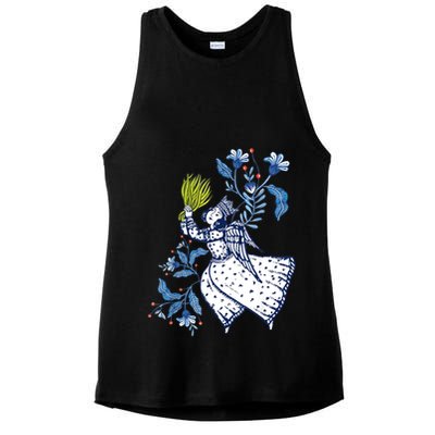 Nowruz Persian New Year Spring Equinox Haftseen Happy Norouz Ladies PosiCharge Tri-Blend Wicking Tank