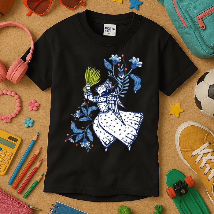 Nowruz Persian New Year Spring Equinox Haftseen Happy Norouz Kids T-Shirt