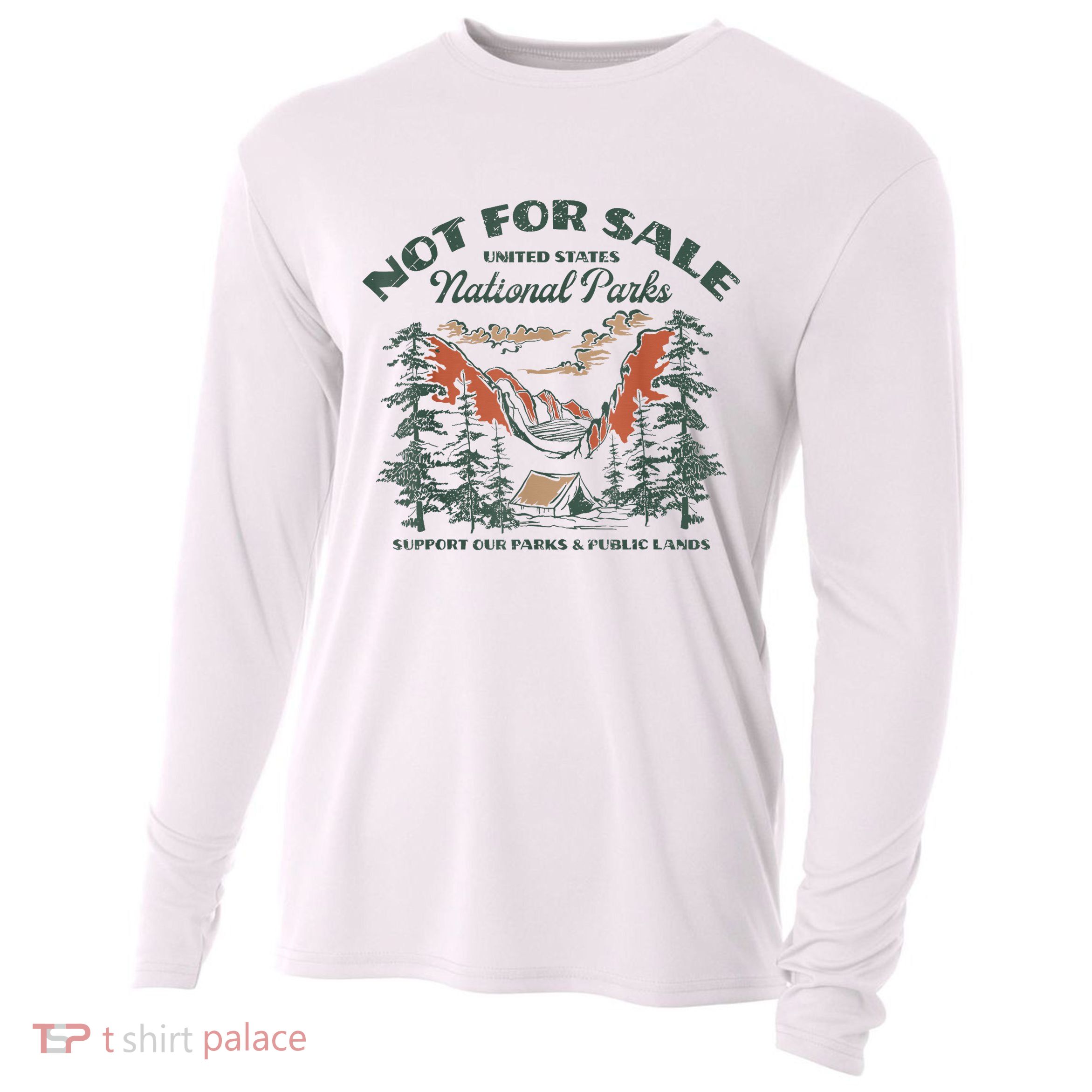 National Parks _NOT FOR SALE Cooling Performance Long Sleeve Crew