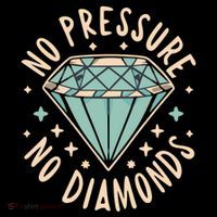 No Pressure No Diamonds Sustainable Bucket Hat