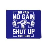 No Pain No Gain Weighlifter Prefunny Giftworkout Motivational Quote Meaningful G Mousepad