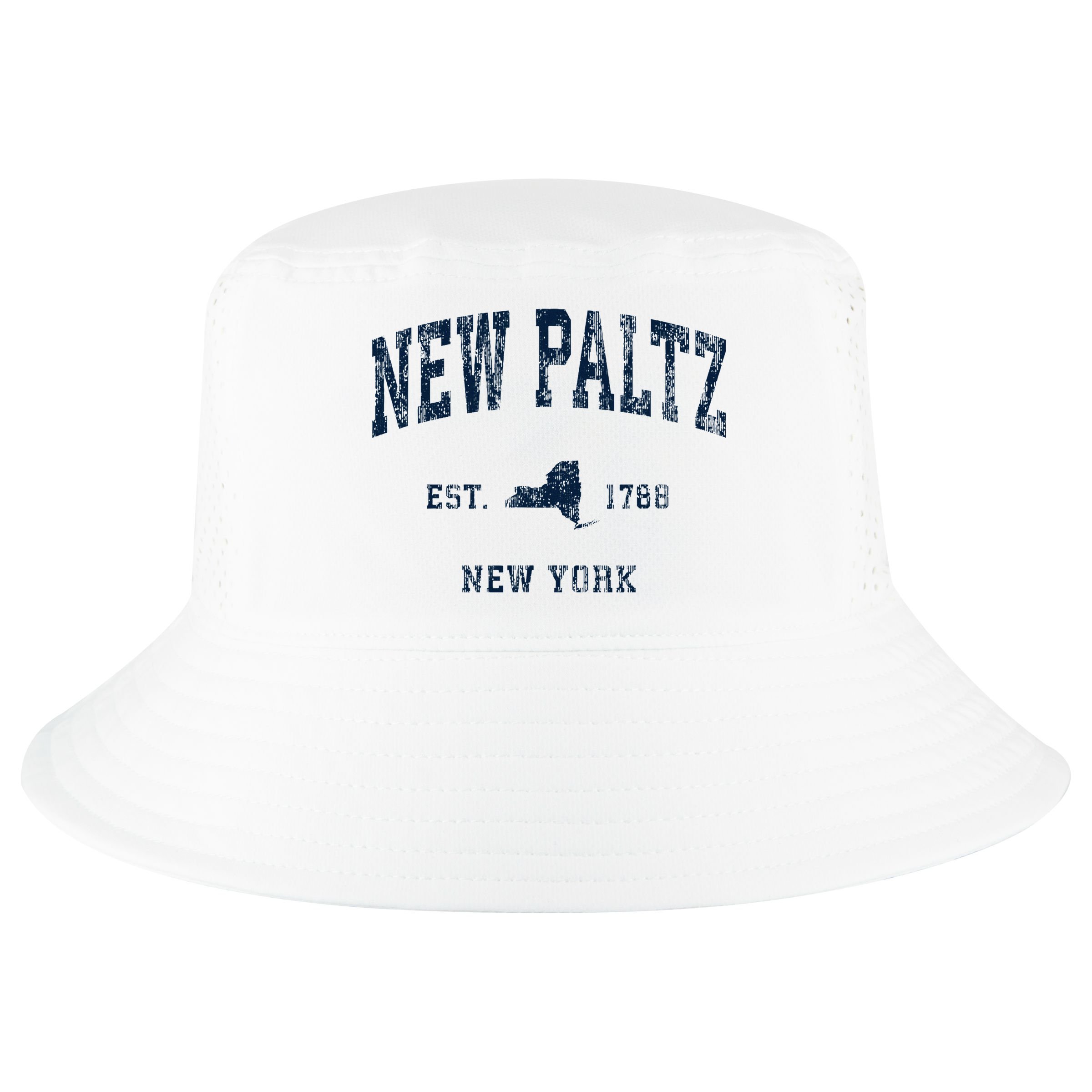 New Paltz New York Ny Vintage Athletic Cool Comfort Performance Bucket Hat