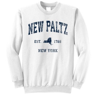 New Paltz New York Ny Vintage Athletic Sweatshirt