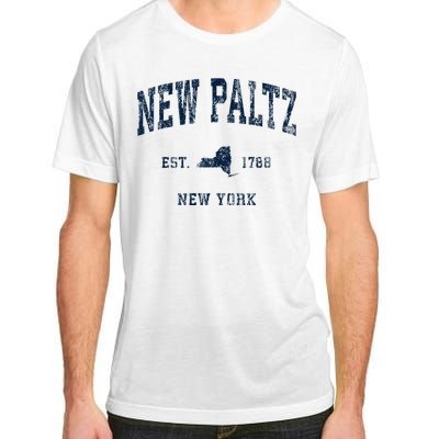 New Paltz New York Ny Vintage Athletic Adult ChromaSoft Performance T-Shirt