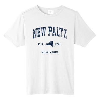 New Paltz New York Ny Vintage Athletic Tall Fusion ChromaSoft Performance T-Shirt