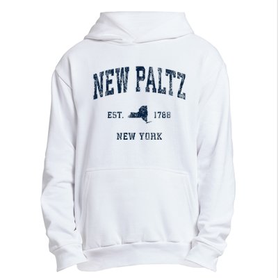 New Paltz New York Ny Vintage Athletic Urban Pullover Hoodie