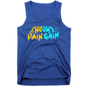 No Pain No Gain Wrathful Gym Bodybuilding Clothing Design Gift Tank Top