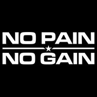 No Pain No Gain Weighlifting Training Fitness Muscle Funny Gift Bucket Hat