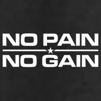 No Pain No Gain Weighlifting Training Fitness Muscle Funny Gift Beanie