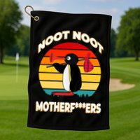 Noot Pingu Noot Meme Golf Towel
