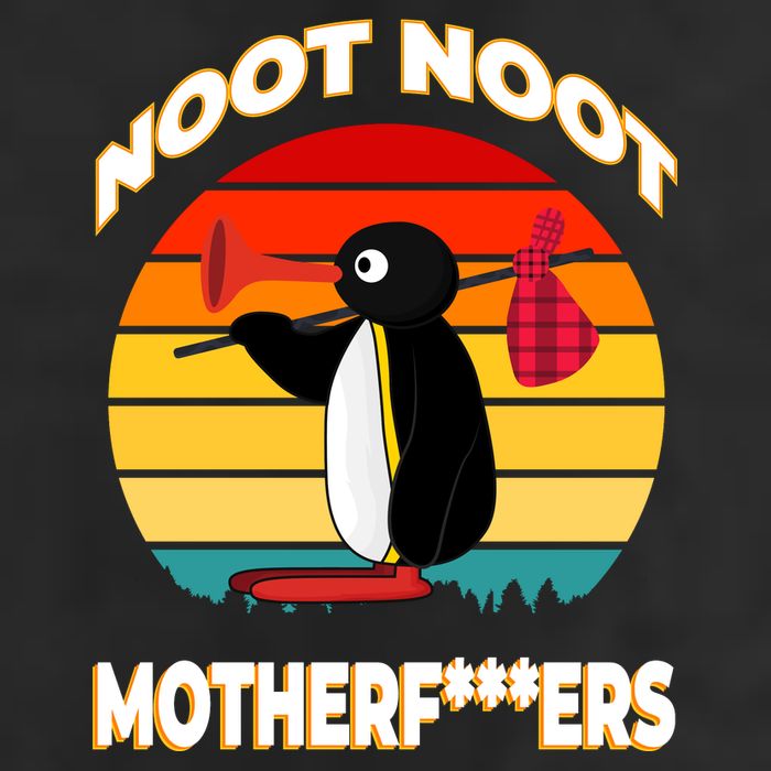 Noot Pingu Noot Meme Golf Towel