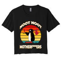 Noot Pingu Noot Meme Women's Crop Top Tee