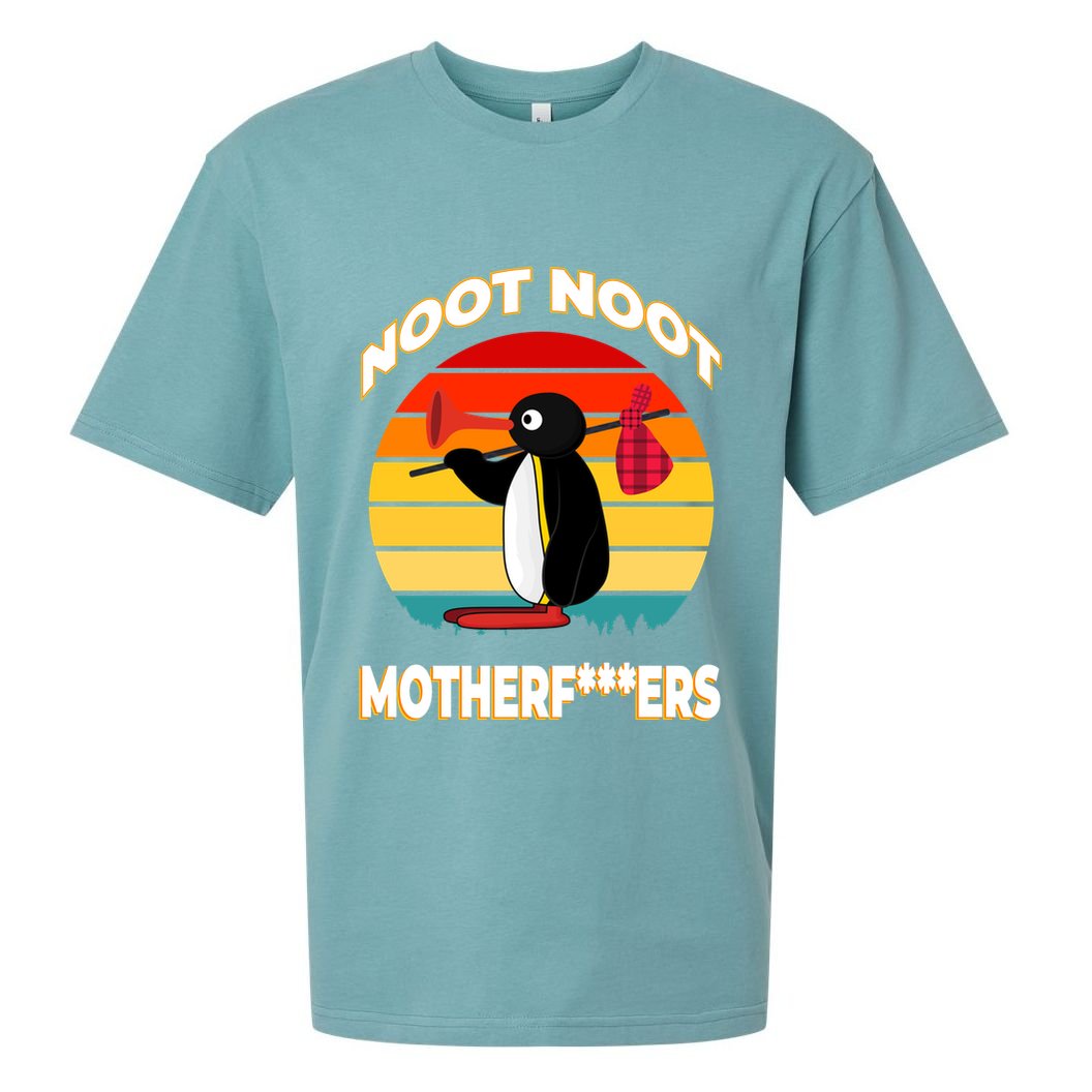 Noot Pingu Noot Meme Sueded Cloud Jersey T-Shirt