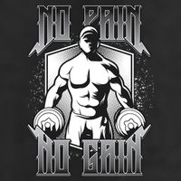 No Pain No Gain Adult Drive Performance Visor
