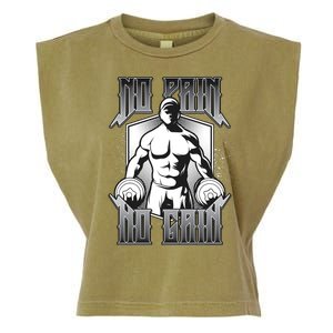 No Pain No Gain Garment-Dyed Women's Muscle Tee