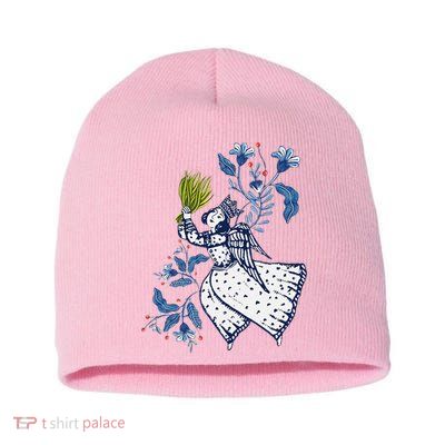 Nowruz Persian New Year Spring Equinox Haftseen Happy Norouz Short Acrylic Beanie