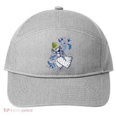 Nowruz Persian New Year Spring Equinox Haftseen Happy Norouz 7-Panel Snapback Hat