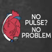 No Pulse No Problem Hm3 Lvad Heart Cvicu Centricular Assist T-Shirt
