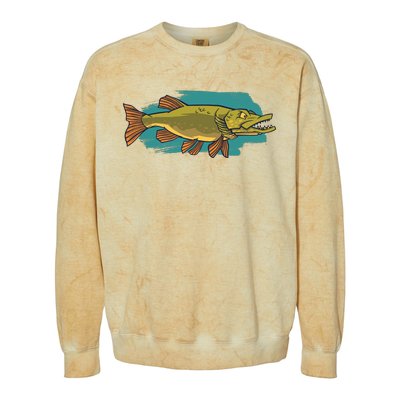 Northern Pike Colorblast Crewneck Sweatshirt