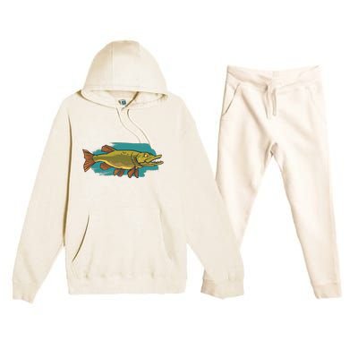 Northern Pike Premium Hooded Sweatsuit Set