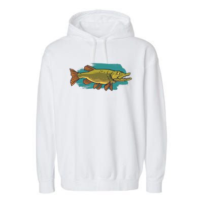 Northern Pike Garment-Dyed Fleece Hoodie