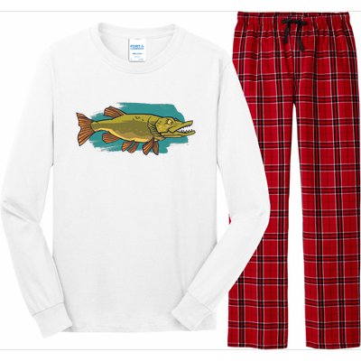 Northern Pike Long Sleeve Pajama Set