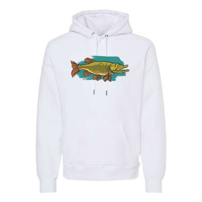 Northern Pike Premium Hoodie