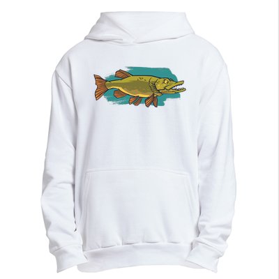 Northern Pike Urban Pullover Hoodie