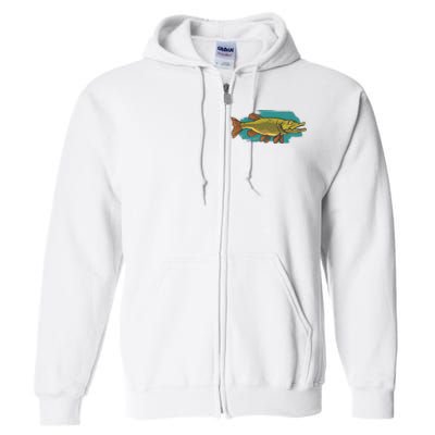 Northern Pike Full Zip Hoodie