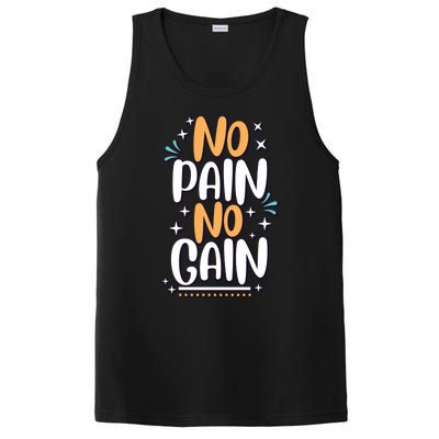 No Pain No Gain Gift PosiCharge Competitor Tank