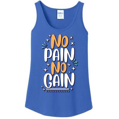 No Pain No Gain Gift Ladies Essential Tank