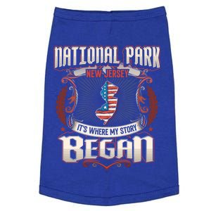 National Park New Jersey Usa Flag 4th Of July Gift Doggie Tank