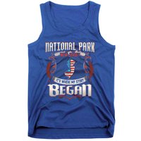 National Park New Jersey Usa Flag 4th Of July Gift Tank Top