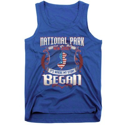 National Park New Jersey Usa Flag 4th Of July Gift Tank Top