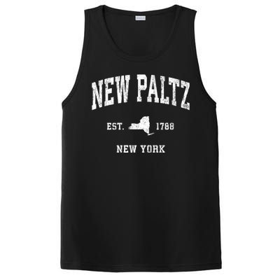 New Paltz New York Ny Vintage Athletic PosiCharge Competitor Tank