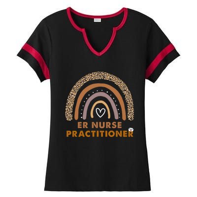 Nurse Practitioner Nurse Life Meaningful Gift Ladies Halftime Notch Neck Tee