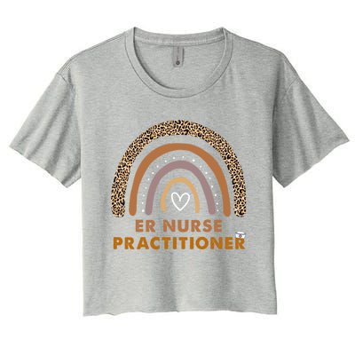 Nurse Practitioner Nurse Life Meaningful Gift Women's Crop Top Tee