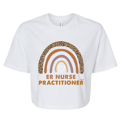 Nurse Practitioner Nurse Life Meaningful Gift Bella+Canvas Jersey Crop Tee